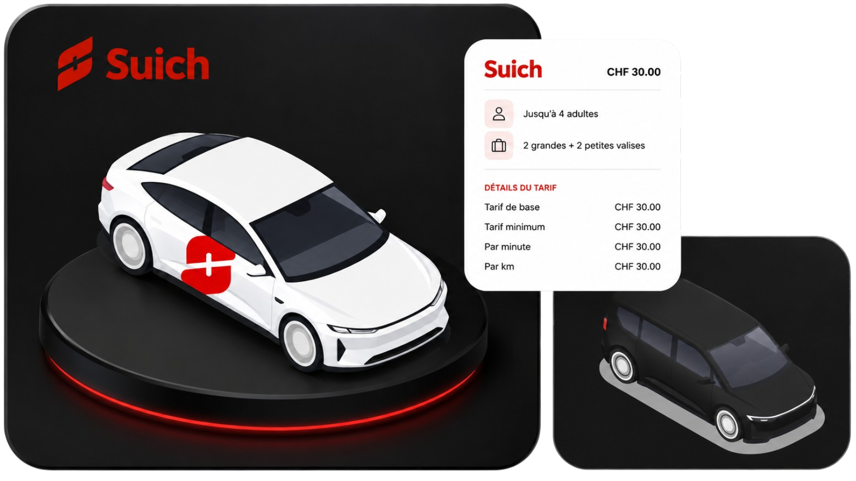Fonctions avancées de l'app Suich